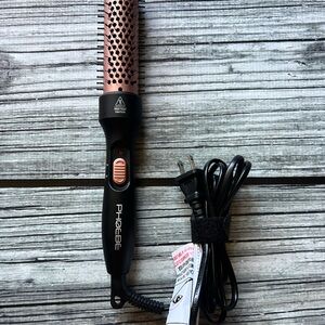 Phoebe Hair Styling Brush with Pink and Black Design